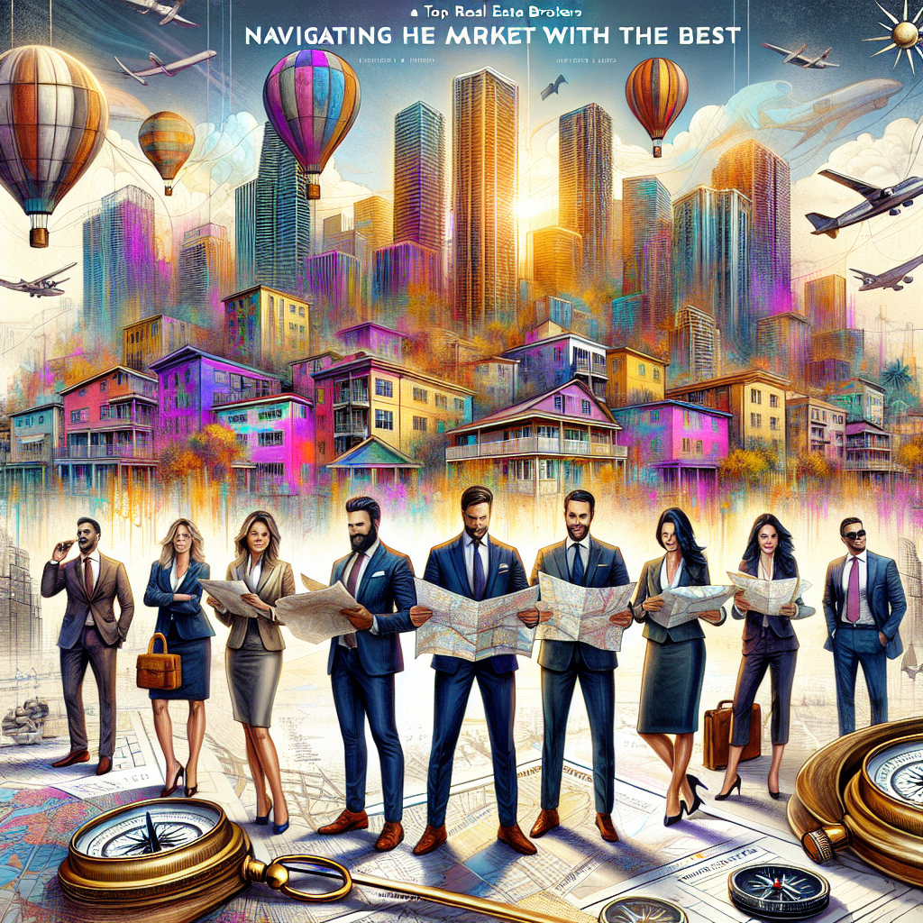 Breakout Content AI generated featured image for a blog article about Top Real Estate Brokers in Miami (2024): Navigating the Market with the Best